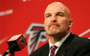 Atlanta Falcons' head coach Dan QuinnPhoto credit: Getty Images